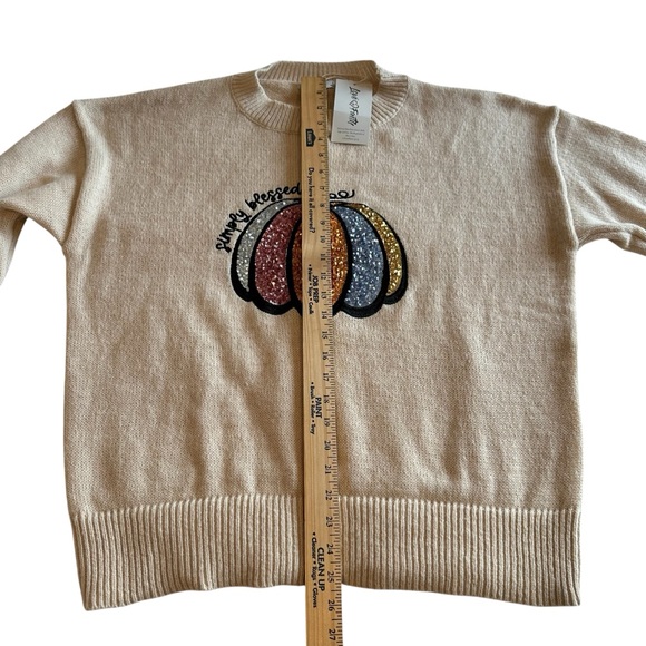 Simply Blessed Cream Sweater - Picture 8 of 12